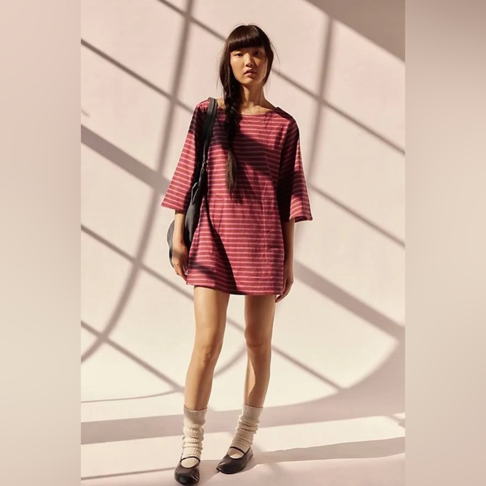 Free People striped Charlie Mini L